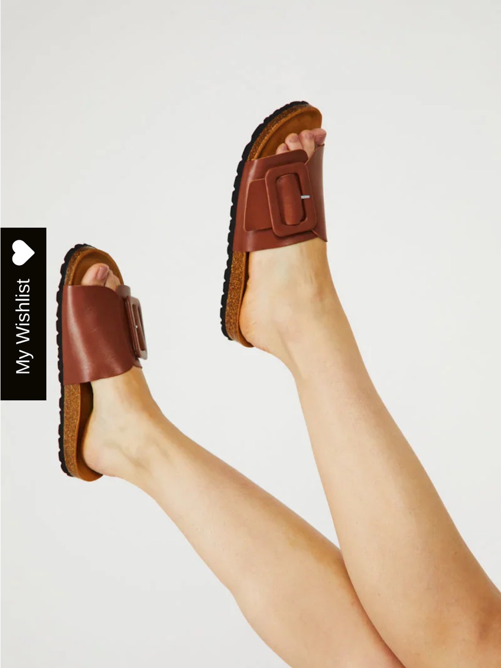 Intentionally Blank Clarice Sandals in Chestnut